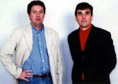 En la imagen, los periodistas franceses secuestrados Georges Malbrunot y Christian Chesnot.