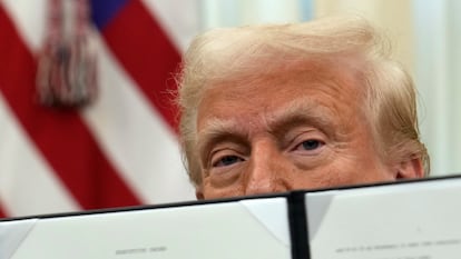 El presidente de EE UU, Donald Trump.