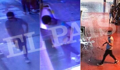 El supuesto autor del atropello dentro del mercado de La Boqueria tras el atentado.