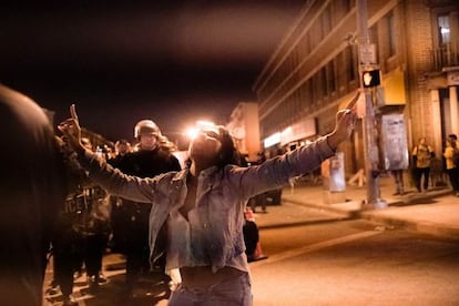 West Baltimore, a la hora del toque de queda.