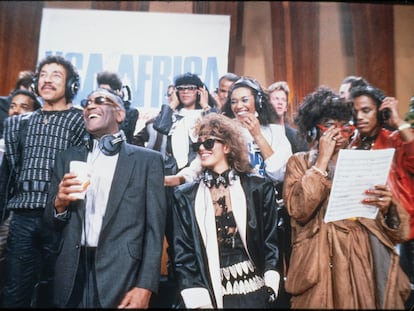 En primera fila Lionel Richie, Ray Charles y Sheila E en el documental de Netflix: "La mayor noche del pop"