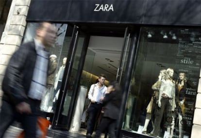 Una tienda de Zara en París.