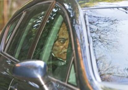 Gerardo Díaz Ferrán, tras su detención por delitos de insolvencia punible.