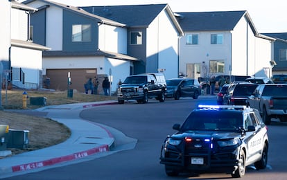 FBI agents search Matthew Livelsberger's home in Colorado Springs, Colorado, Thursday morning.