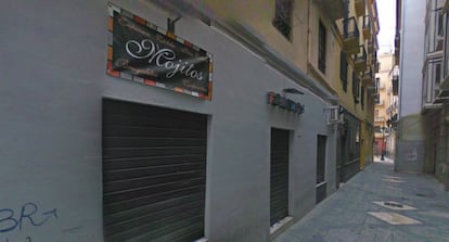 La calle Lazcano, donde se produjo la agresión.
