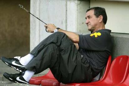 Parreira descansa en el banquillo.