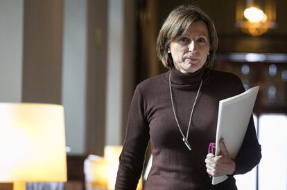 La presidenta del Parlament, Carme Forcadell.