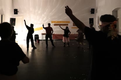 'Baile impar, Estudio de la imagen', en el centro de arte CA2M un taller con Ohiana Altube.