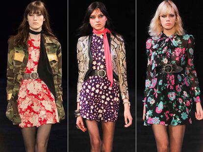 Los estampados reinan en Saint Laurent