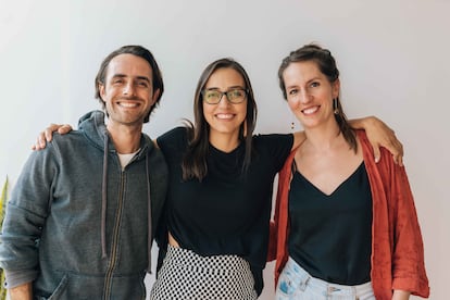 Rodulfo Prieto, Mariana Costa y Gabriela Rocha, cofundadores de Laboratoria.  