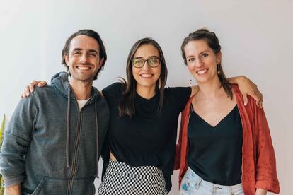 Rodulfo Prieto, Mariana Costa y Gabriela Rocha, cofundadores de Laboratoria.  