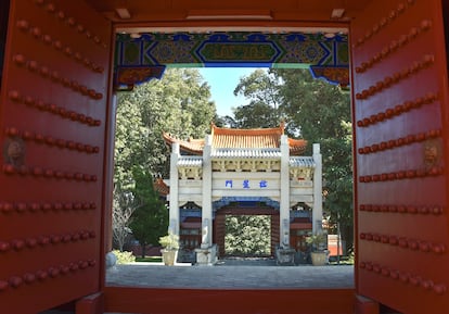 El templo confuciano Xiaguan, en Dali, China, en enero pasado.