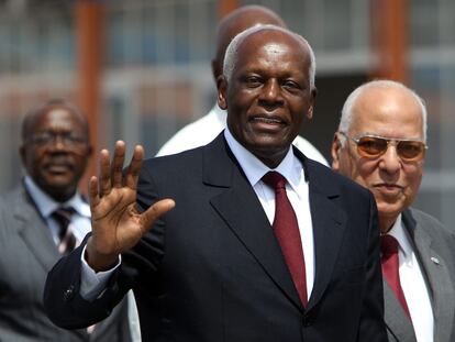 El expresidente de Angola, Eduardo Dos Santos, en una imagen de 2014.