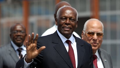 El expresidente de Angola, Eduardo Dos Santos, en una imagen de 2014.