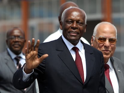 El expresidente de Angola, Eduardo Dos Santos, en una imagen de 2014.