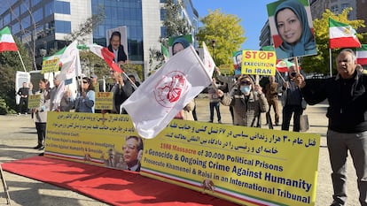 Manifestaciones por ejecucion en Iran