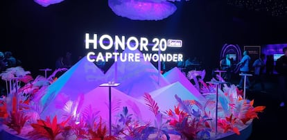 Presentación del Honor 20, en Londres.