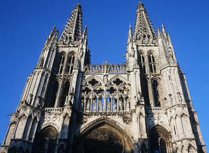 Fachada de la Catedral de Burgos