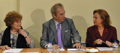 El profesor Jesús Neira, durante la toma de posesión como presidente del Observatorio Regional contra la Violencia de Género en 2009.