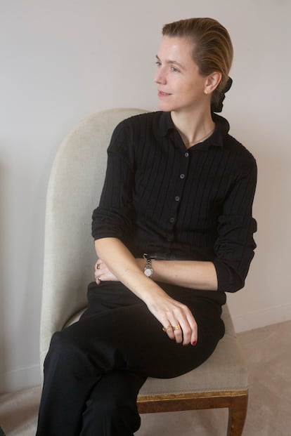 La interiorista francesa Marie-Anne Derville.
