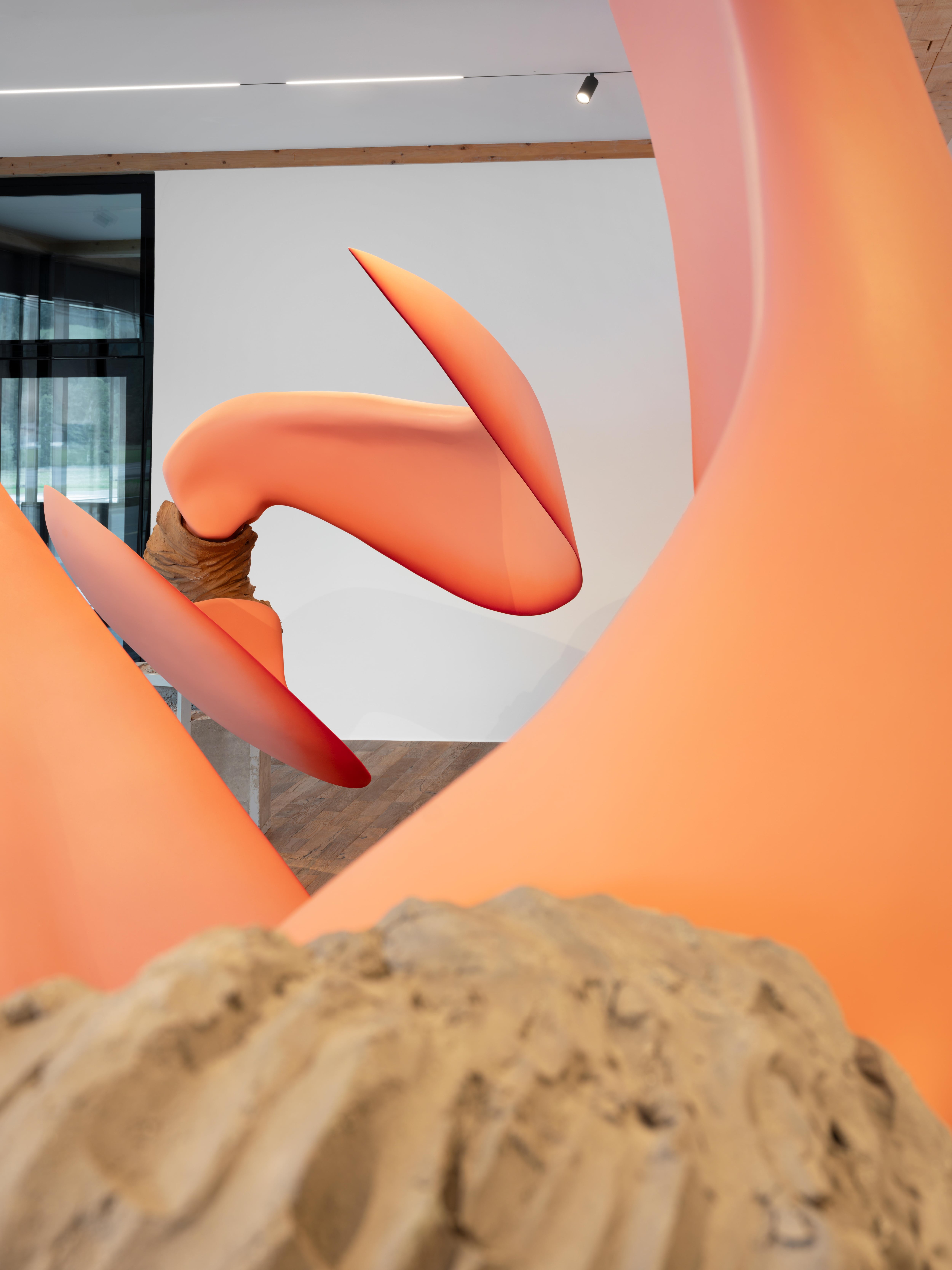 Obras de Teresa Solar Abboud, en la muestra 'Heavy Hitters', en Gstaad (Suiza).
