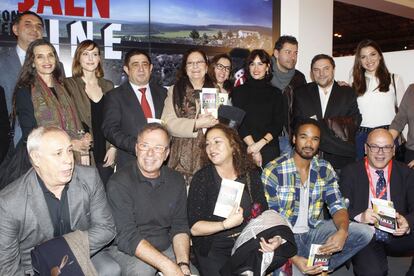 Presentación del programa 'Jaén con el cine. 25 años' en la feria de turismo Fitur, en Madrid.