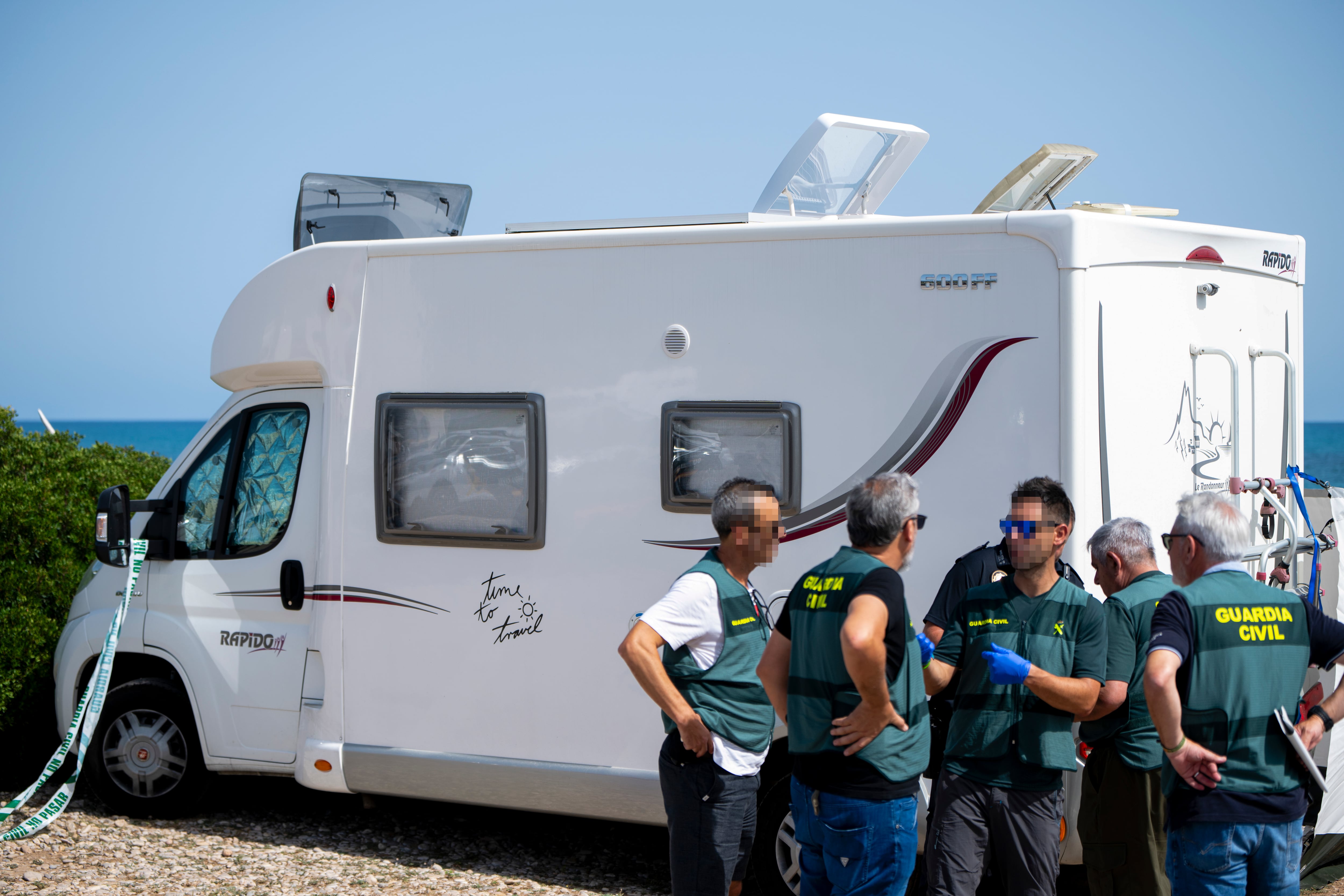 La Guardia civil investiga la muerte violenta de una mujer en el interior de una caravana en Alcossebre (Castellón) 