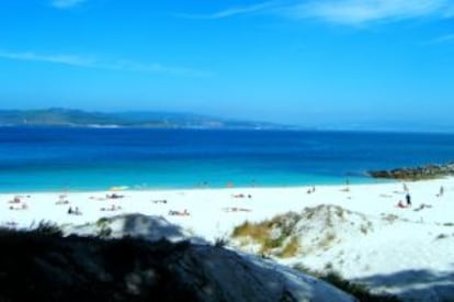 Playa de Rodas, en las Islas Cíes (Galicia).