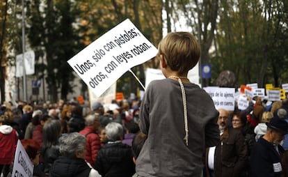 Baby Bloc Manifestación Sanidad Madrid