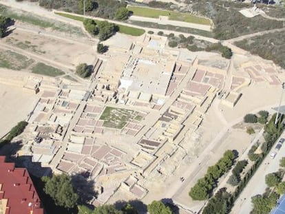 Vista aérea del Tossal de Manises.