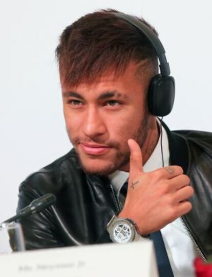 Neymar, en el punt de mira.