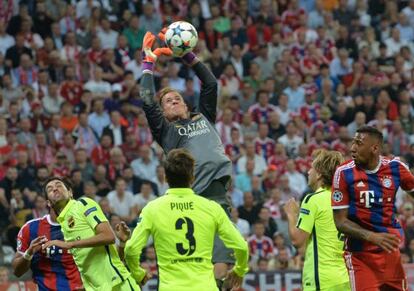 Neuer, ahir a l'Allianz Arena.