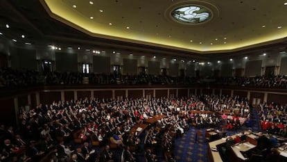 Sesi&oacute;n inagural del Congreso de EE UU 