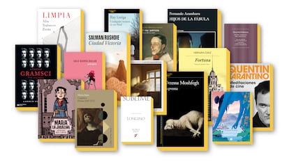 Algunos de los libros que recomienda 'Babelia' para el Día del Libro 2023.