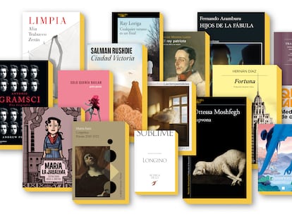 Algunos de los libros que recomienda 'Babelia' para el Día del Libro 2023.