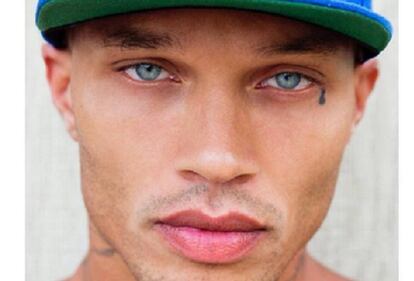 Jeremy Meeks, en su primera imagen como modelo.