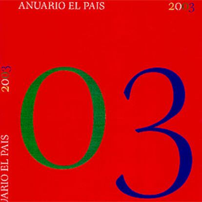 Portada del <i>Anuario EL PAÍS 2003.</i>