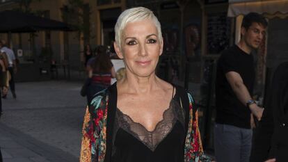 La cantante Ana Torroja, el pasado julio.