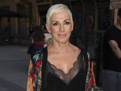 La cantante Ana Torroja, el pasado julio.