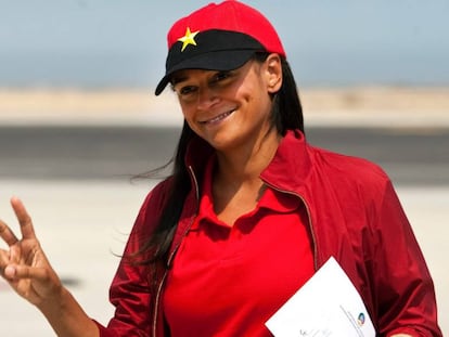 Isabel dos Santos, hija del expresidente de Angola, Eduardo dos Santos