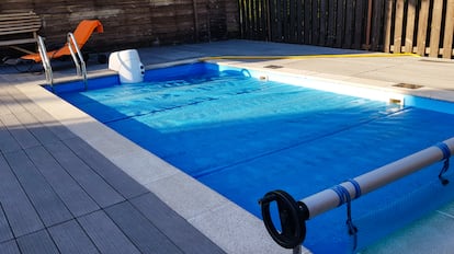 dosificador cloro piscina​ en invierno