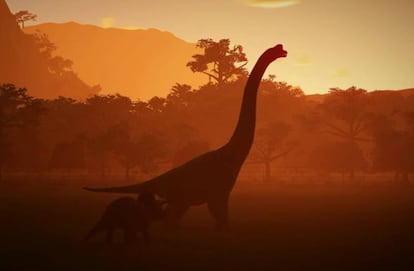 Imagen del videojuego 'Jurassic world. Evolution'.