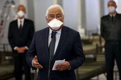 El primer ministro de Portugal, António Costa, durante un acto este martes.