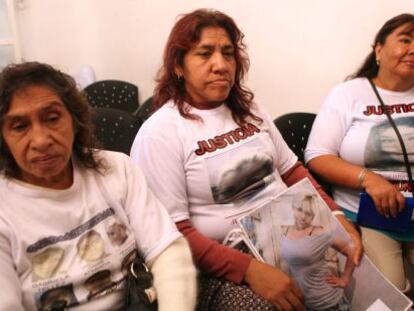 Familiares del &#039;caso Heavens&#039;, este jueves en M&eacute;xico DF.