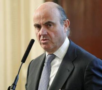 El ministro de Economía, Luis de Guindos. EFE/Archivo