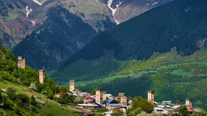 Región de Svaneti, en Georgia.