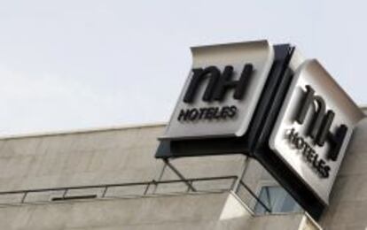 Logo de NH Hoteles.