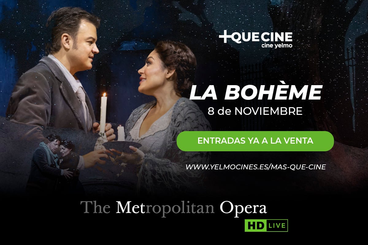 ‘La bohème’ desde la gran pantalla de Cine Yelmo