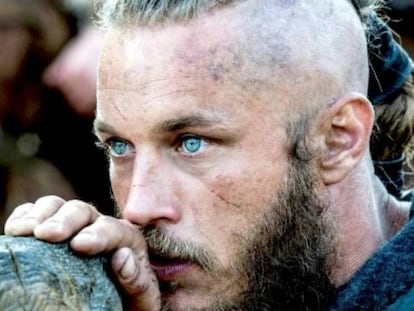 Travis Fimmel en el papel de Ragnar en &#039;Vikingos&#039;.