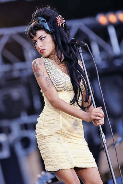 Amy Winehouse dio uno de los mejores conciertos del primer Rock in Rio Madrid, en junio de 2008.